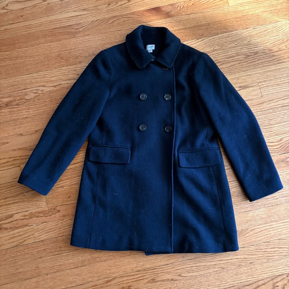 J. Crew Peacoat in Navy